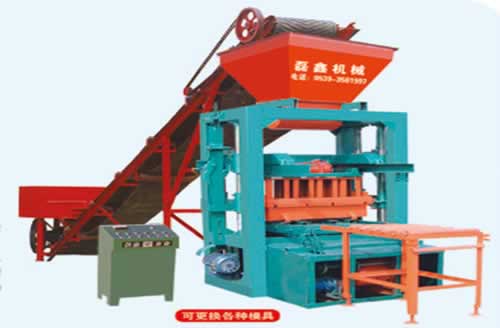 QTJ4-26型空心磚機