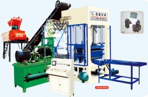 QT6-15A型全自动I心砖机